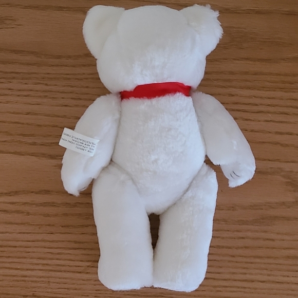 Adorable White Teddy Bear - Picture 4 of 5